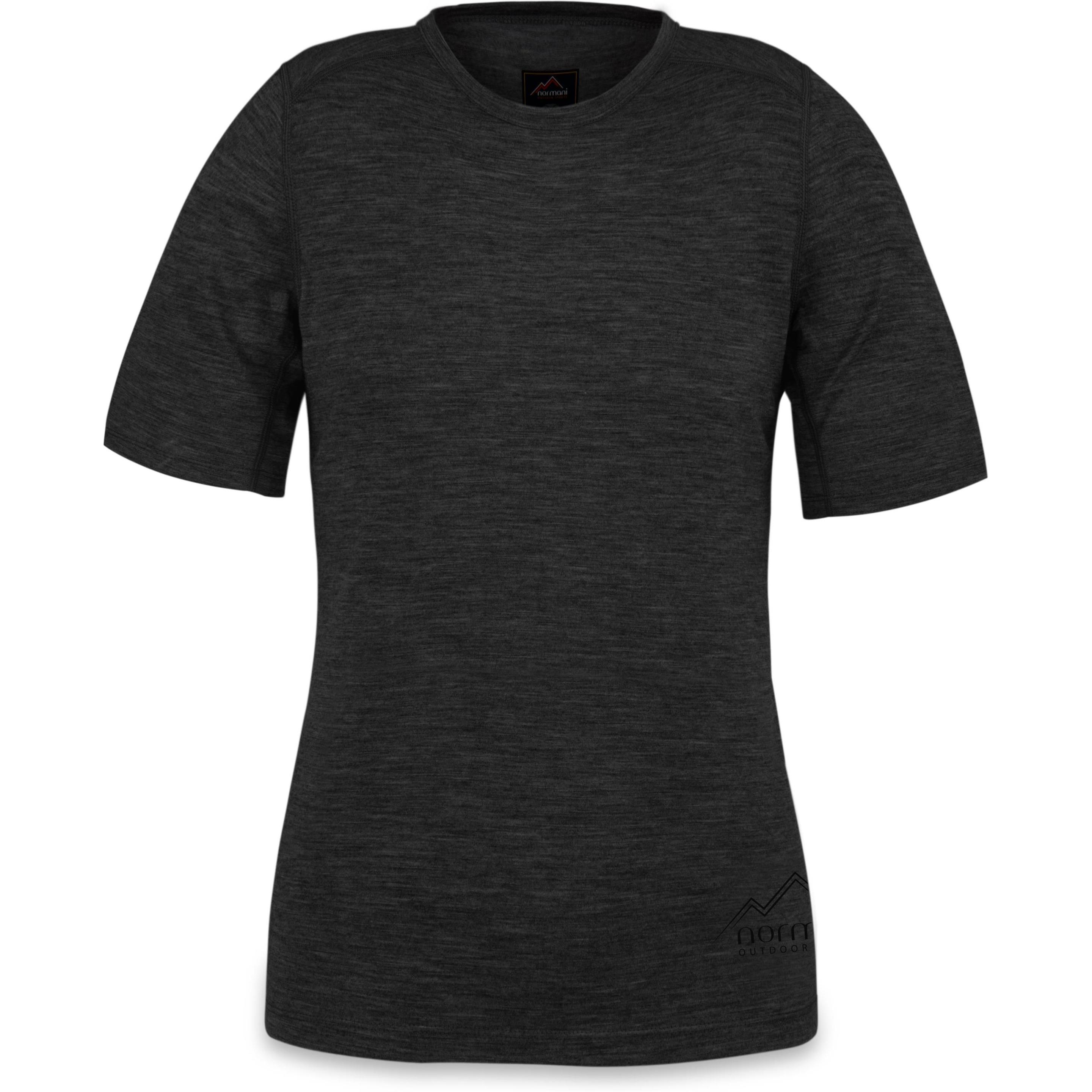 Normani, Damen, Funktionsshirt, Damen Merino T-Shirt Cairns - 1551 (XL), Grau, XL