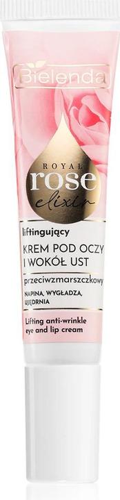 Actual product image Bielenda Royal Rose Elixir Lifting Eye And Lip Cream 15Ml (Eye Care Cream, Day, Night, 15 ml)