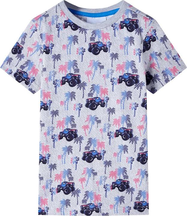 Immagine prodotto vidaXL Maglietta da bambino grigio melange 92,Materiale: 100 (92)