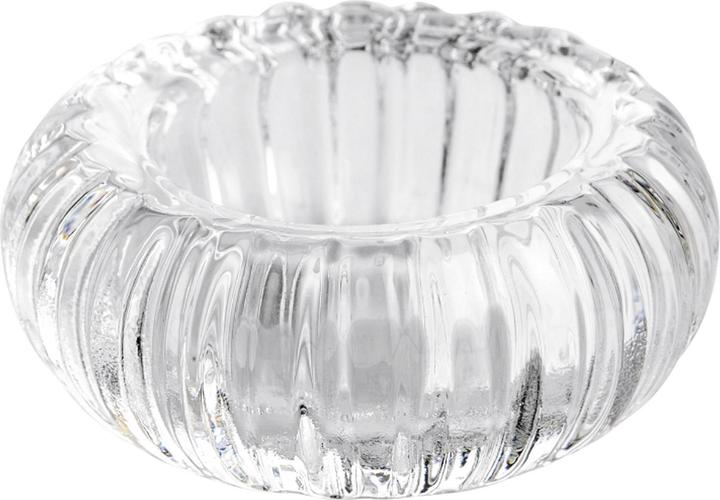Sandra Rich BRIGHT glass tealight holder