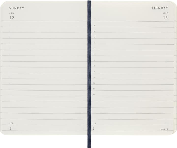 Actual product image Moleskine Diary (Pocket 9x14, 1 day / 1 page)