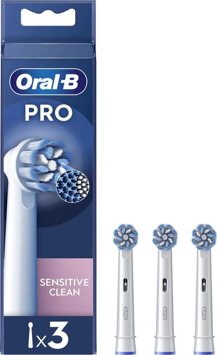Produktbild Braun Oral-B Ersatzköpfe Pro Sensitive Clean, 3 Köpfe (3 x)