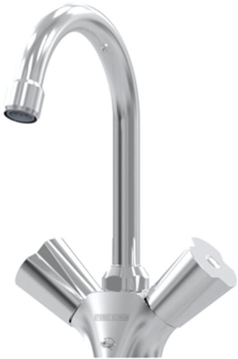 Stiebel Eltron Two-handle temperature control tap WST-W, unpressurised, for boiler, under-sink installation