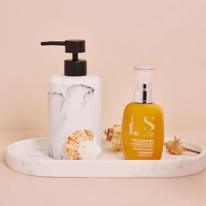 Immagine prodotto Alfaparf Milano Semi di Lino Sunshine Latte Protettivo per Capelli Trattamento Leave-in con Filtro UV (125 ml)