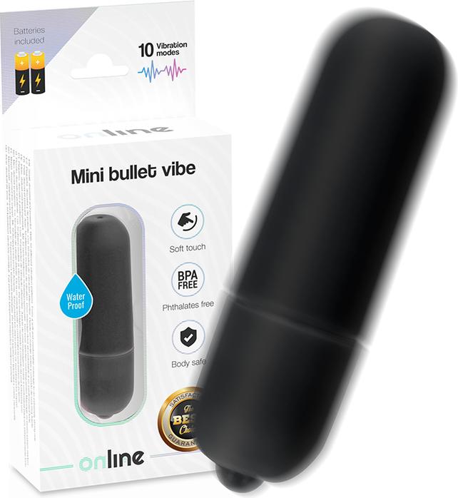 Immagine prodotto Online Vibrazione Mini Bullet - Nero