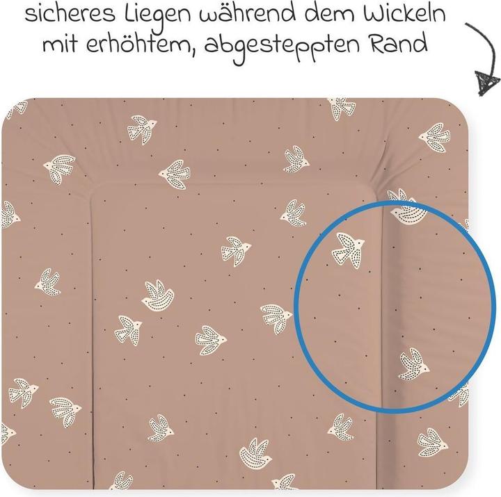 Actual product image Julius Zöllner Wickelkissen Softy Birdy, 85 x 75 cm (75 x 85 cm, 85 x 75 cm)