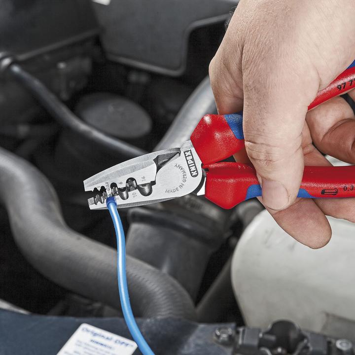 Image du produit Knipex Pince à sertir pour embouts de câble (180 mm)