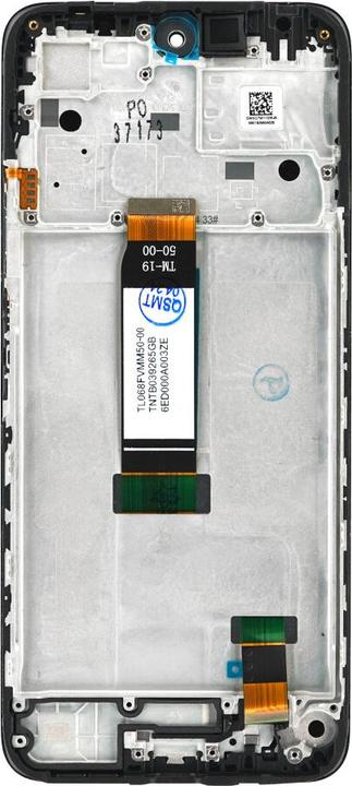 Actual product image OEM Display + frame for Redmi 12 4G black (Display, Xiaomi Redmi 12)