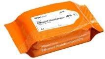Image du produit Otto Schachner Rengøringsserviet Plum WipeClean Etanol sprit 80% small 20x30cm 25stk/pak - (25 pcs.) (25 x)