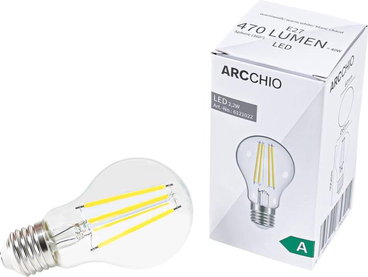 Produktbild Arcchio Filamentlampe (E27, 470 lm, 1x)