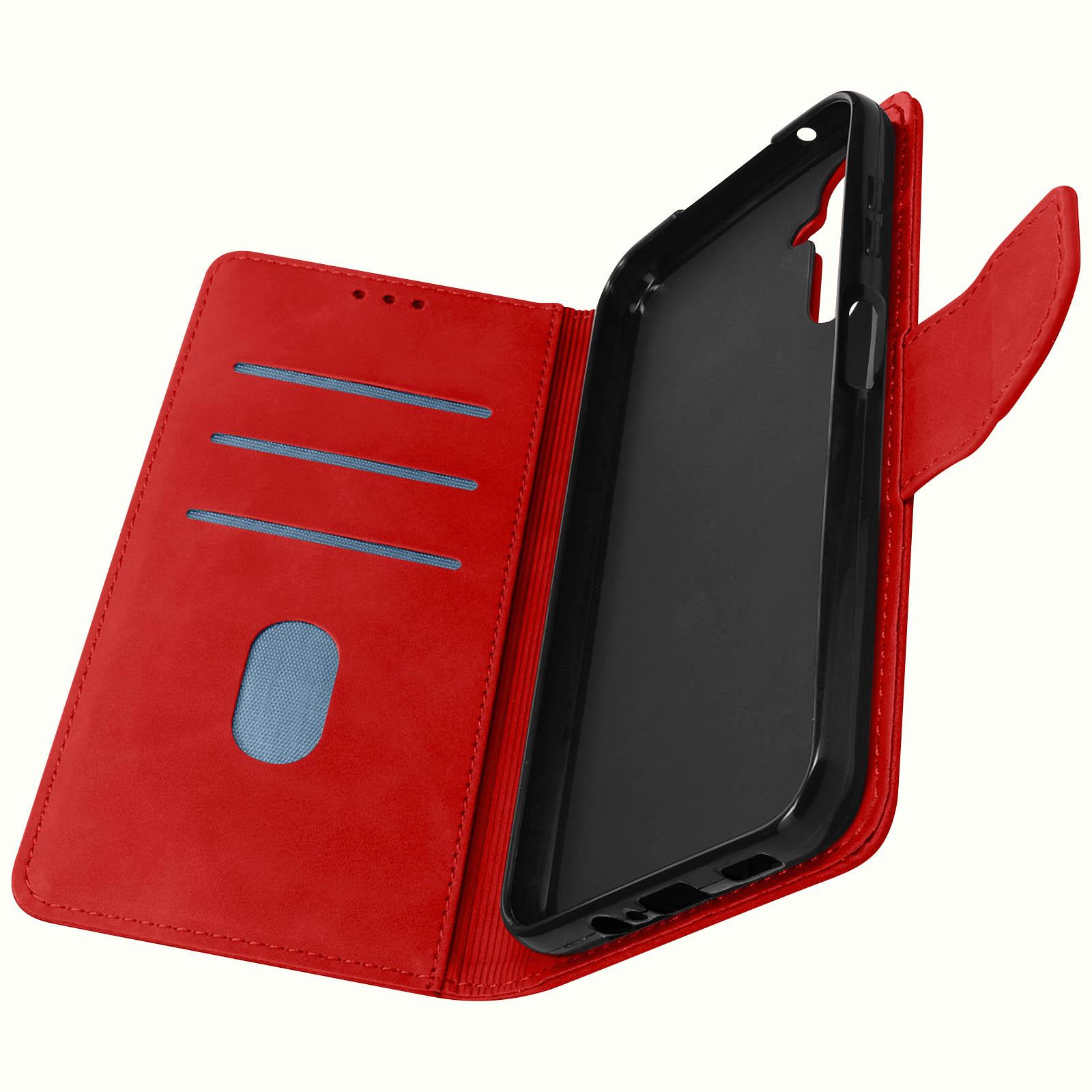 Avizar Drag Series (Samsung Galaxy A14), Smartphone Hülle, Rot