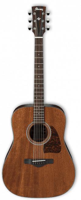Actual product image Ibanez AW54-OPN Artwood Open Pore Natural westerngitaar (Classical guitar, Artwood)