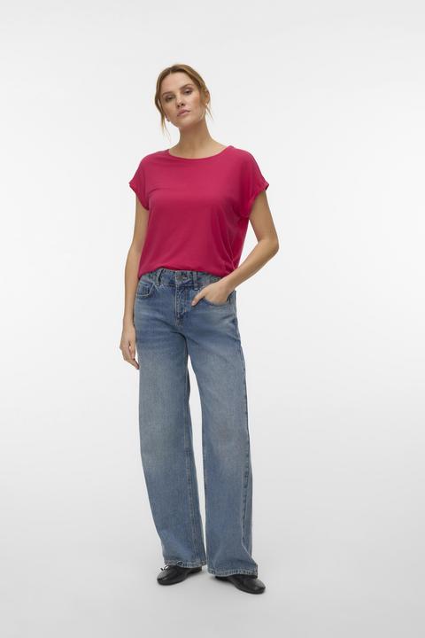 Produktbild Vero Moda Vmava Plain Ss Top Jrs Noos (S)