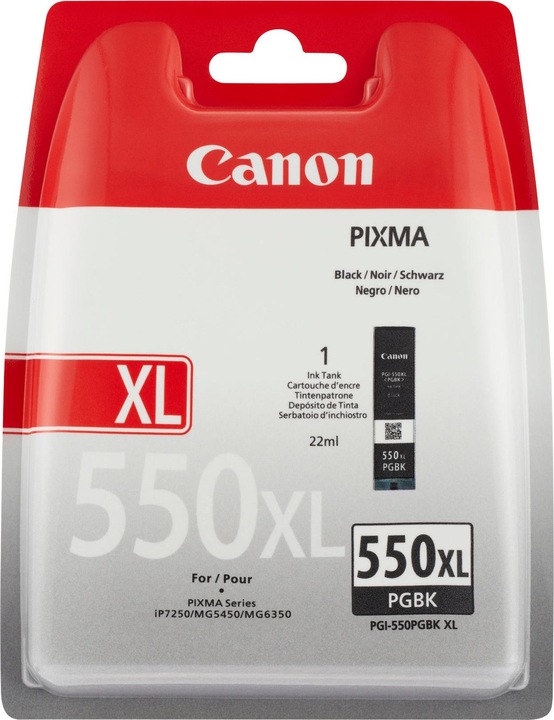 Actual product image Canon Pgi-550xl (PGBK)