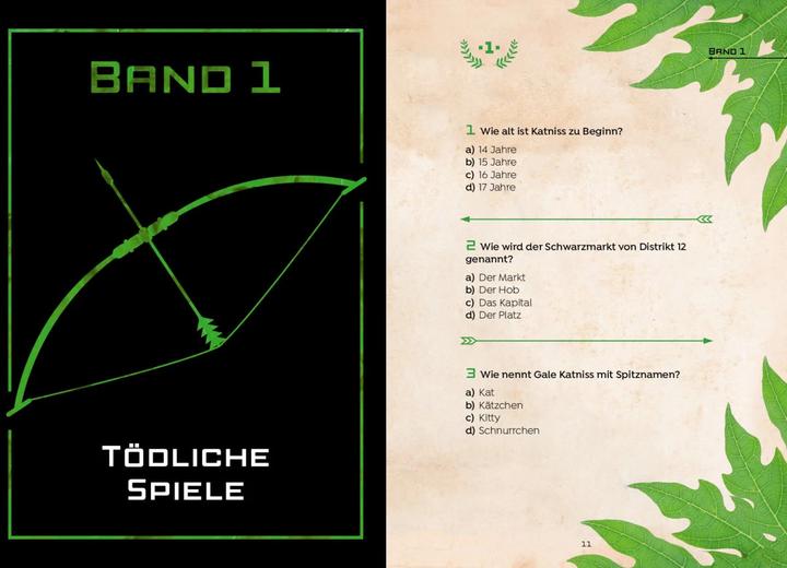 Actual product image Das inoffizielle Quiz für Panem-Fans (mit Decoder-Folie) (German, Tom Grimm, 2023)