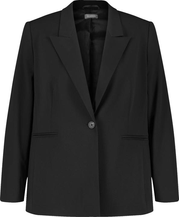 Actual product image Samoon Classic blazer with piped pockets Blazer long sleeve lined - 63548 (42, 44)