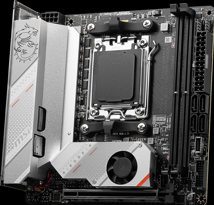 MSI MPG B650I EDGE WIFI (AM5, AMD B650, Mini-ITX)
