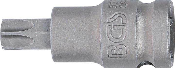 Productafbeelding BGS Power bit-inzetstuk | Aandrijving vierkantaandrijving 12,5 mm (1/2") | T-profiel (voor Torx) T55 (Vierkant stopcontact)