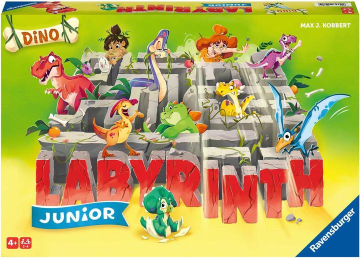 Produktbild Ravensburger Dino Junior Labyrinth (Deutsch, Französisch, Spanisch, Englisch, Italienisch, Multilingual, Niederländisch)