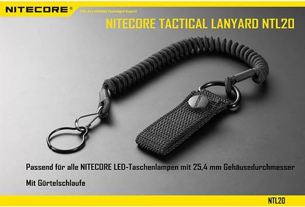 Actual product image Nitecore Tactical Lanyard NTL20