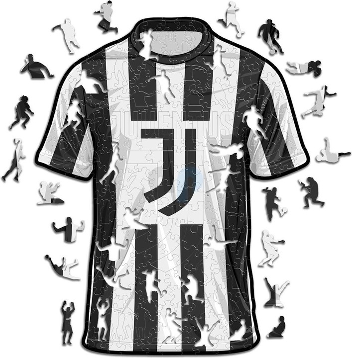 Immagine prodotto Iconic Juventus FC - Maglia - Puzzle in Legno Taglia L (500 Pezzi) (500 pezzi)