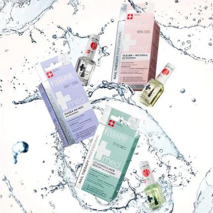 Produktbild Eveline Cosmetics MED+ Overnight Nagelmaske 12ml (12 ml)