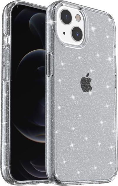 Actual product image MU Style Glittery Powder Soft TPU Series (Apple iPhone 15 Plus)