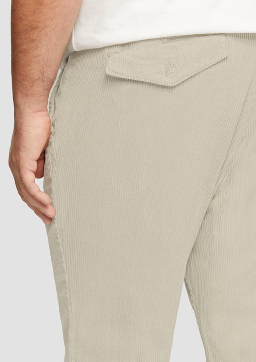 Actual product image S.Oliver Hose Cord-Chino aus Baumwollstretch mit Bundfalten (W42/L30)