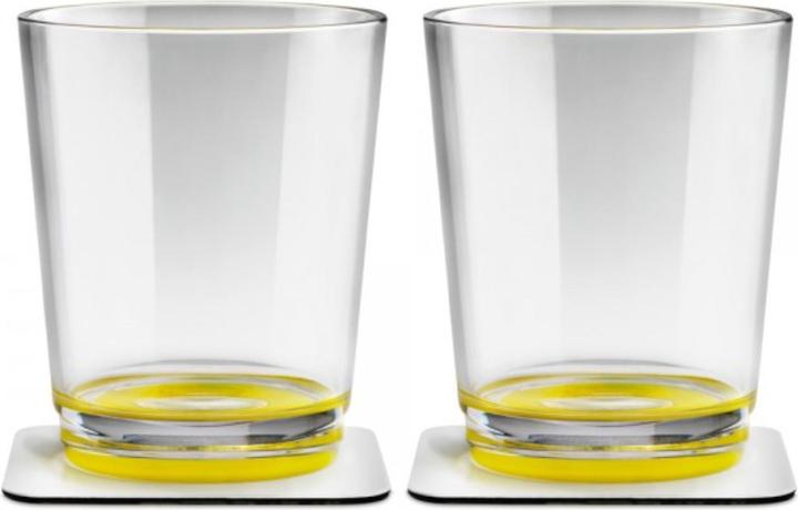 Produktbild Silwy Outdoor-Trinkglas Oh Yellow 2er-Set magnetisch