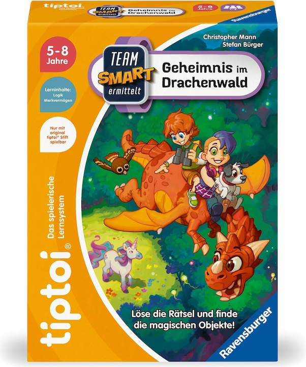 Actual product image Ravensburger Team Smart investigates - Mystery in the dragon forest (German)