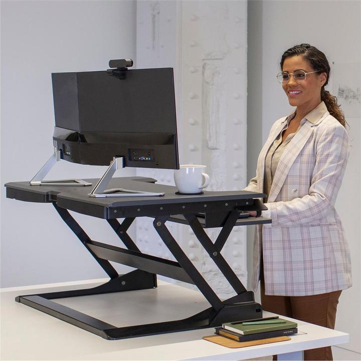 Produktbild Ergotron WorkFit Steh-Sitz Arbeitsplatz