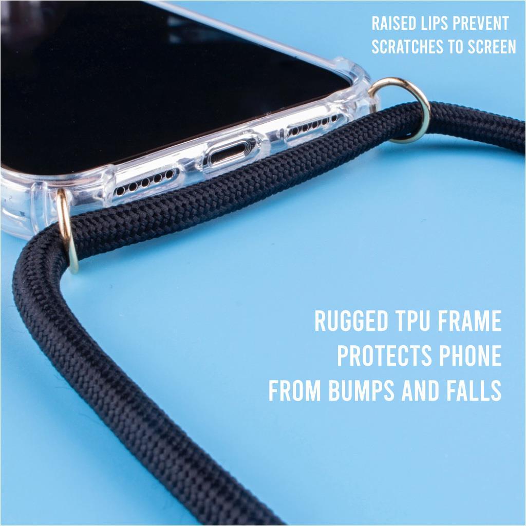 Thumbnail - Lookabe Necklace Case mit Kordel, Handykette, Transparent