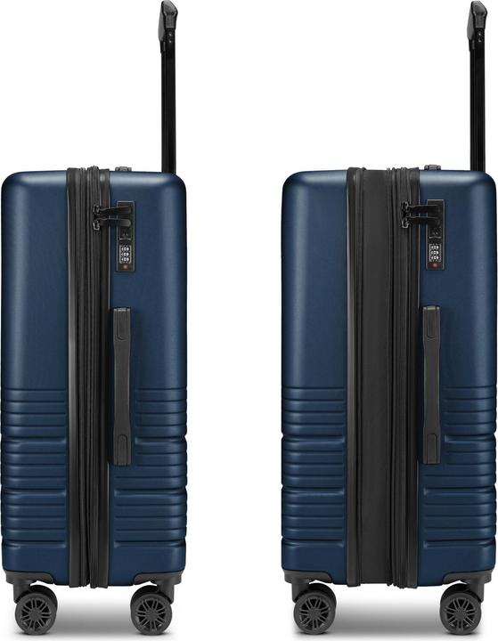 Immagine prodotto Camel Active Hanoi 4 Rollen Kofferset 3-teilig mit Dehnfalte (202 l)