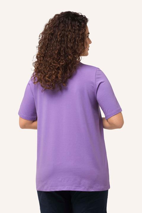Produktbild Ulla Popken T-Shirt, A-Linie, Carré-Ausschnitt, Halbarm (54)