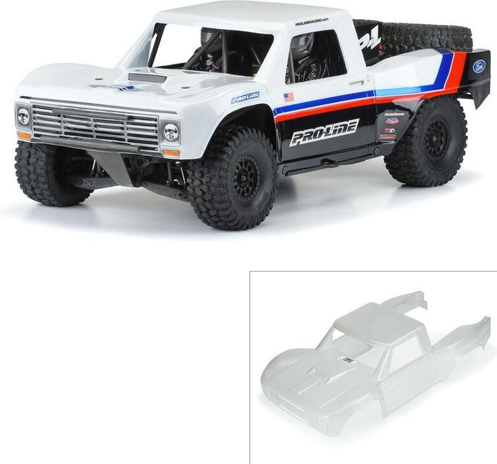 Actual product image Proline Body Ford F-100 1967 UDR unpainted, 1:7