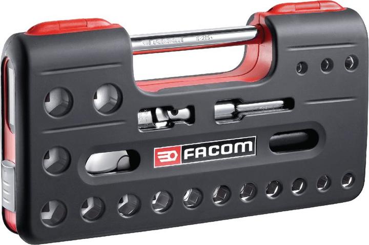 Actual product image Facom Socket wrench set metric 3/ (10 mm, 11 mm, 12 mm, 13 mm, 14 mm, 15 mm, 16 mm, 17 mm, 18 mm, 19 mm, 20 mm, 21 mm, 22 mm, 8 mm, 9 mm)