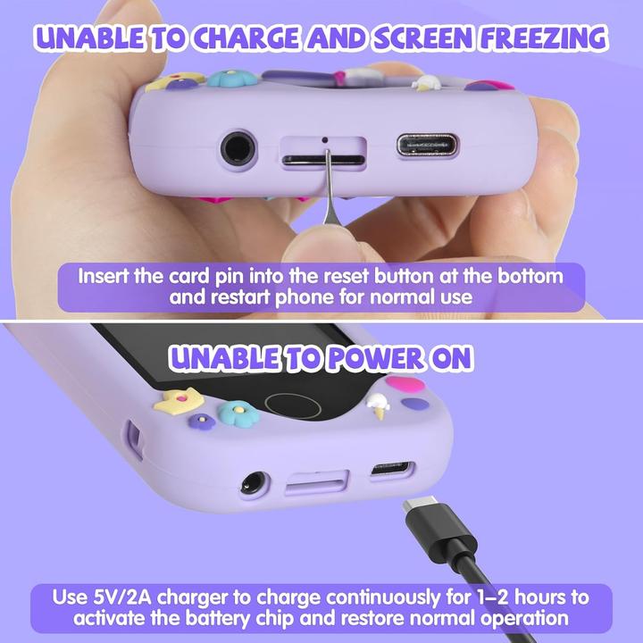 Actual product image Yosfeng Kinder Smartphone ab 3 Jahren