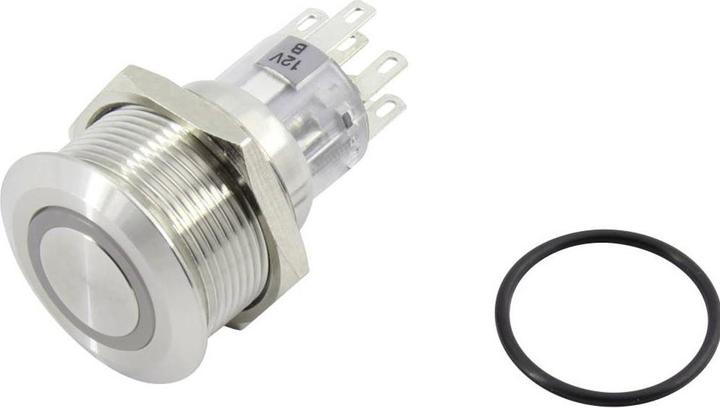 Actual product image Tru Components 1602505 TC-GQ22-A-22ZE/B/12V/S203 Pressure switch 2 x off/on ras