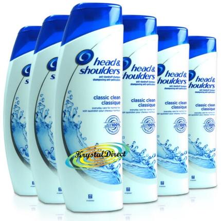 Head & Shoulders Classic Clean Anti-Dandruff Normal Hair Shampoo 400ml (400 ml, Flüssiges Shampoo)