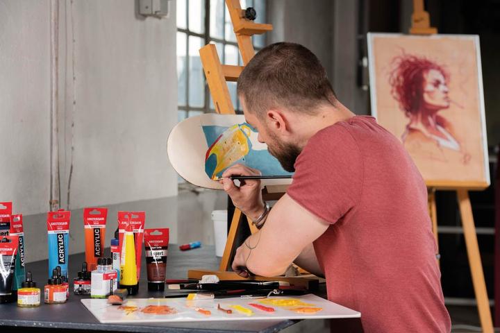 Produktbild Talens Amsterdam (Primärgelb, 250 ml)