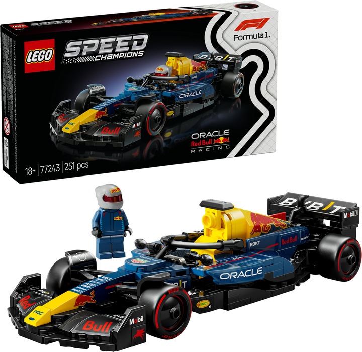 Produktbild LEGO Oracle Red Bull Racing RB20 F1 Rennauto (77243, LEGO Speed Champions)
