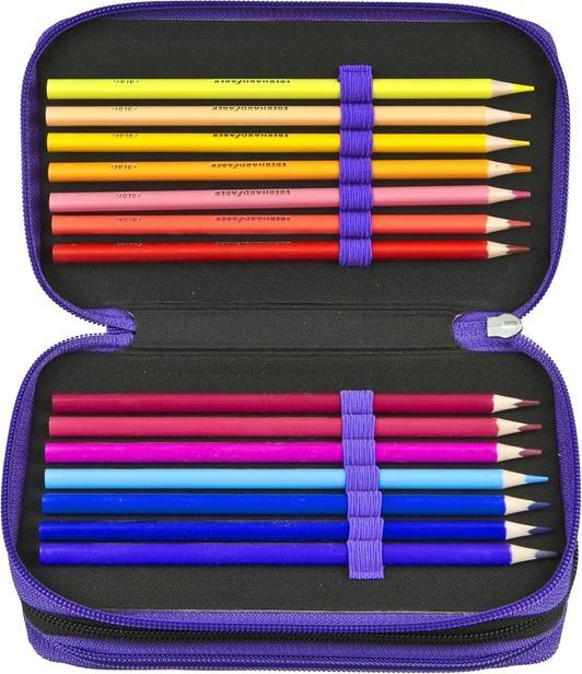 Actual product image Undercover Monster High - Federmäppchen mit 3 Fächern - 30-teilig