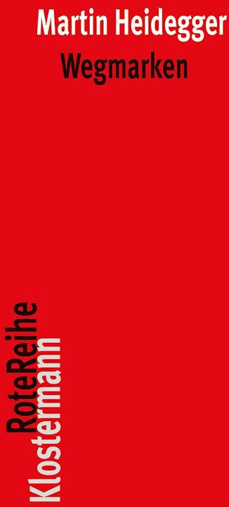 Produktbild Wegmarken (Deutsch, Friedrich-Wilhelm Von Herrmann, Martin Heidegger, 2013)