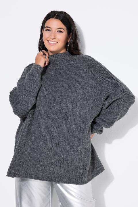 Produktbild Studio Untold Pullover, oversized, extra softer Strick, Stehkragen, Langarm, Premium (42, 44)
