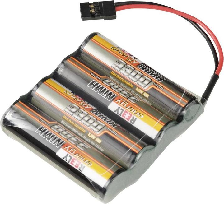 Image du produit Reely Pack d'accumulateurs pour modélisme (NiMh) 4.8 V 2300 Ah Nombre d'éléments : 4 Mignon (AA) Side-b (4.80 V, 2300 mAh)