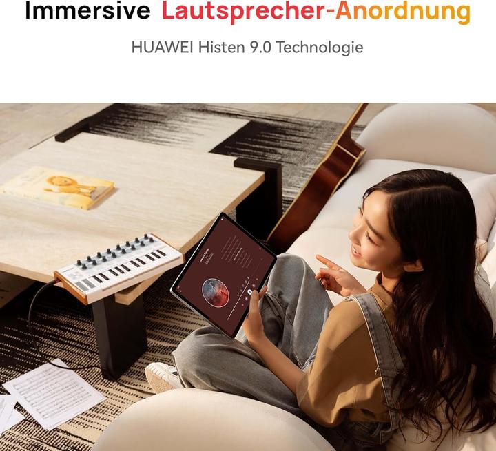 Produktbild Huawei MatePad SE Tablet with Eye Comfort FullView Display and Kids Corner (4G, 11", 128 GB, Nebelgrau)