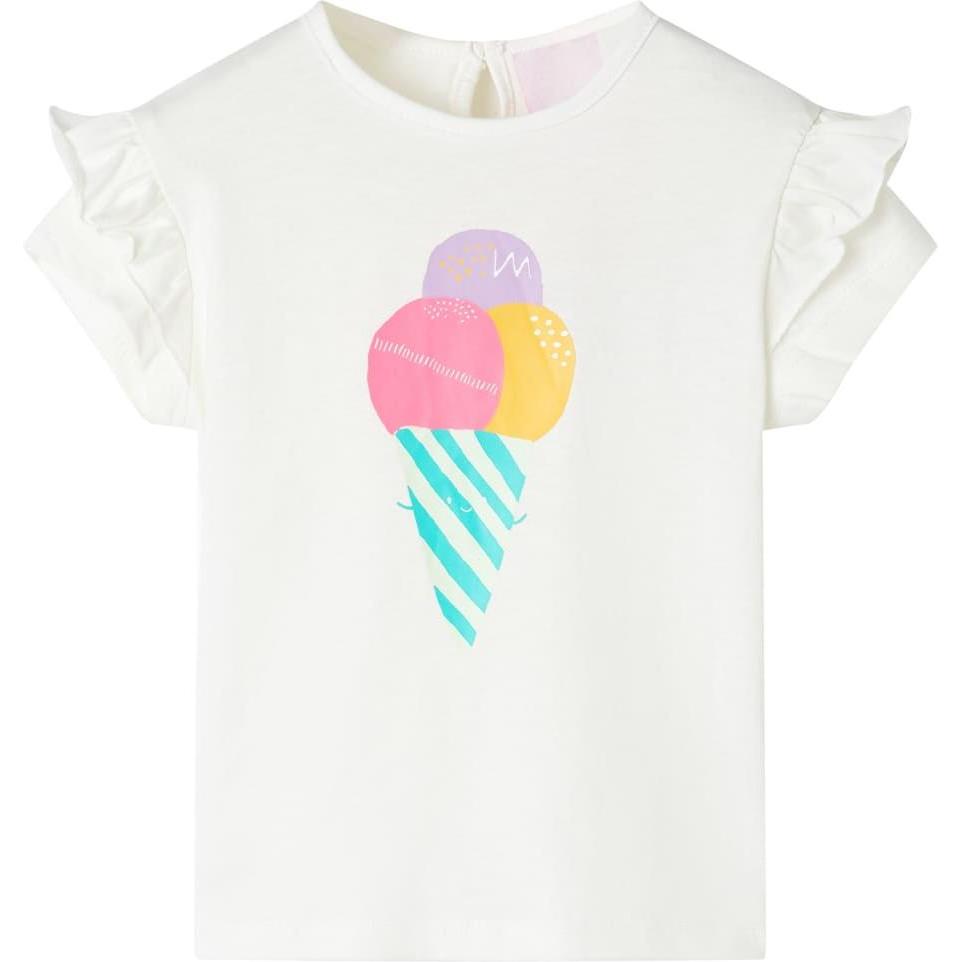 VidaXL, Jungen, Shirt, Jeddy, Weiss, (116)