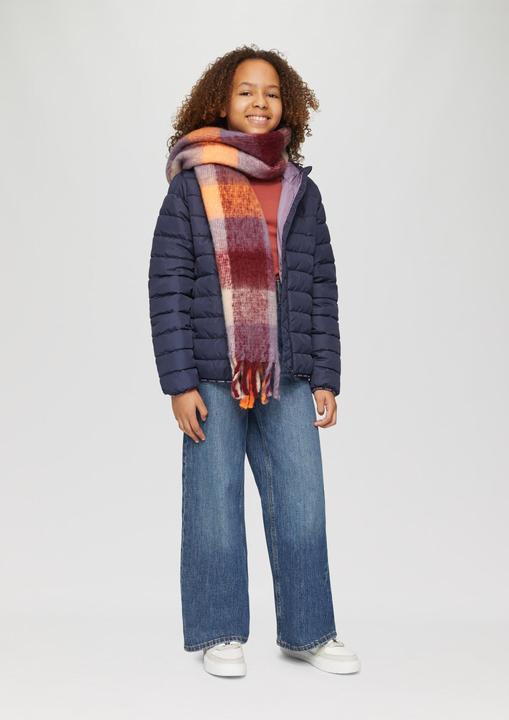 Actual product image S.Oliver Schal Karierter Schal mit Fransen