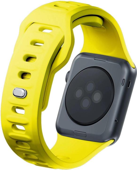 Produktbild 3MK Silicone Watch Strap żółty/yellow dla Apple Watch 38/40/41mm (Edelstahl, Silicone)