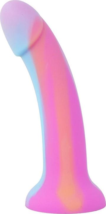 Actual product image Easytoys Dildo Collection - Candy Swirl - Pink